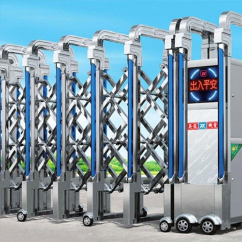 伸缩门 折叠伸缩门 不锈钢伸缩门