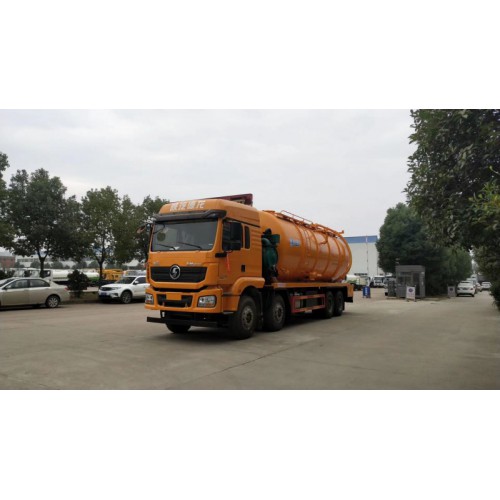 清洗吸污车 前四后八清洗吸污车