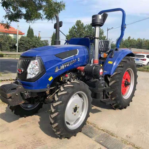 泰鸿1004农用四轮拖拉机 大桥高配置四驱耕地机 直补价