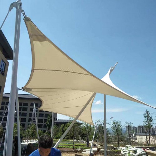 景观棚 停车棚 遮阳蓬 推拉蓬  厂家直销
