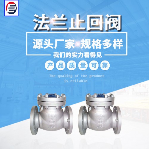 法兰止回阀 止回阀 旋启式止回阀