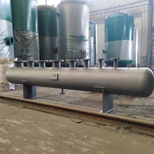 蒸汽分气缸 卧式分气缸 锅炉配套分气缸供应