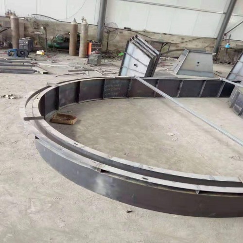 截水骨架护坡模具 拱形骨架钢模板 现浇拱形骨架护坡钢模板