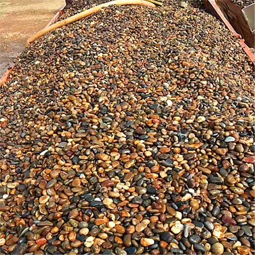 河卵石铺地 鹅卵石地铺