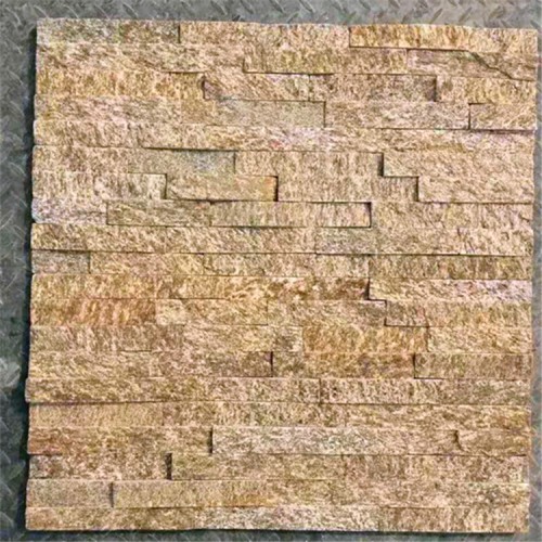 黄色文化石 虎皮黄文化石 黄木纹文化石