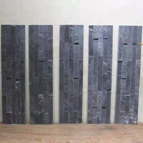 黑色文化石 青石板文化石 青灰色板岩