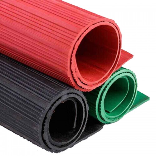 绝缘胶垫10kv绝缘毯35kv 黑色配电室 5mm防滑胶垫厂