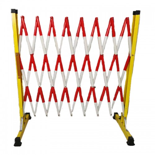 管式伸缩围栏安全围栏 可拐弯管式围栏厂方便移动颜色醒目