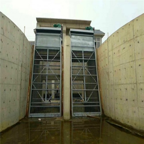 河北禹江回转式拦污栅皮带输送机机械格栅回转式启闭机厂家直销