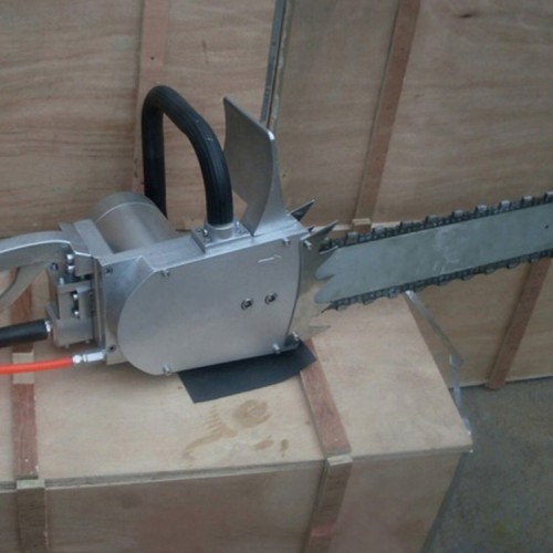 FLJ-400金刚石风动链锯操作  金刚石风动链锯