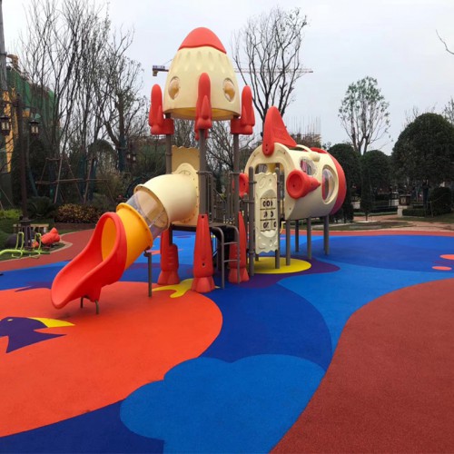 塑胶游乐场 EPDM塑胶游乐场 透气性塑胶跑道