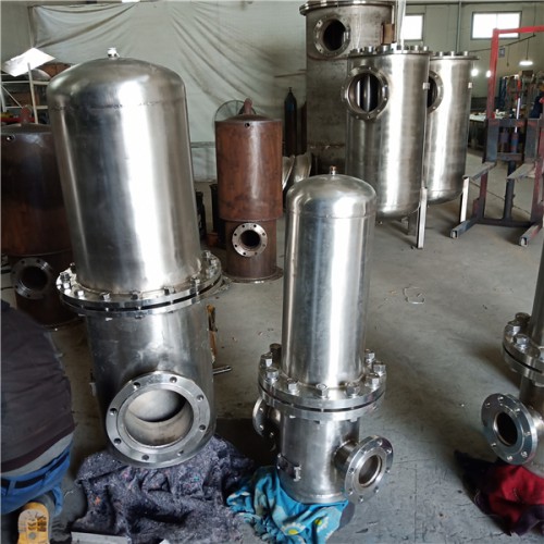 厂家直销油气油水气液分离器河南墨哲离心挡板吸附式除水效率高