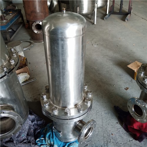 墨哲直供压缩气体蒸汽除水器防腐处理旋转式螺旋式水汽油水分离器