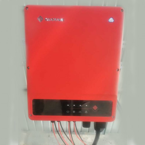 光伏发电固德威逆变器并网太阳能发电