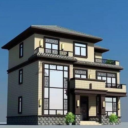 北美式轻钢别墅