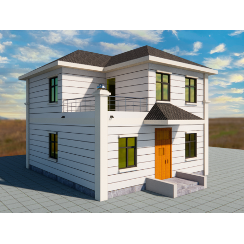 2021年爆款  灌浆轻钢别墅 轻钢结构 钢结构别墅