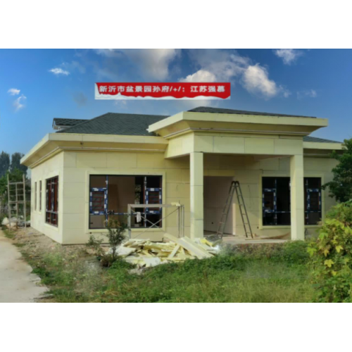 2021年爆款  灌浆轻钢别墅 轻钢结构 钢结构别墅