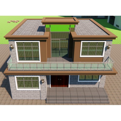 2021年爆款  灌浆轻钢别墅 轻钢结构 钢结构别墅