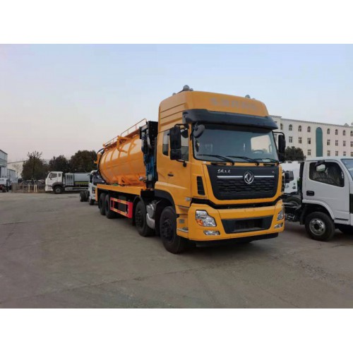 厂家直销东风天龙33方吸污车  市政工程抢修车 下水道疏通车