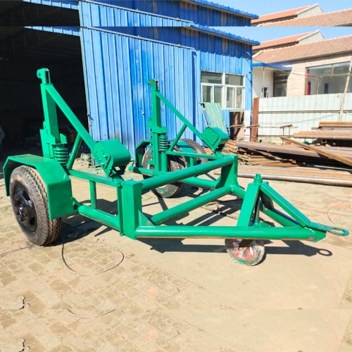 3吨电缆放线车 5吨液压电缆拖车 8吨机械式电缆炮车