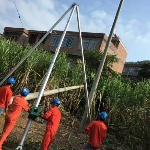 8-10米铝合金立杆机12米三角立杆机15米电动立杆机厂家