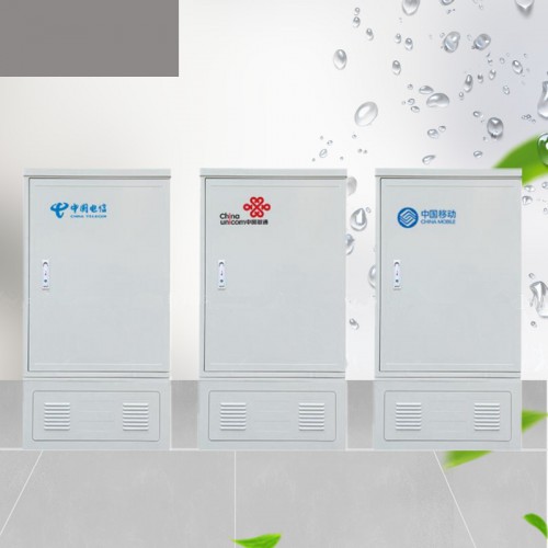 576芯光缆交接箱前后开门安装