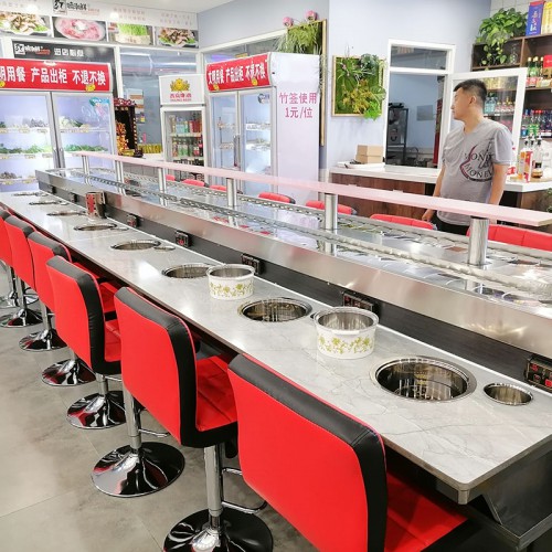 旋转小火锅设备厂家