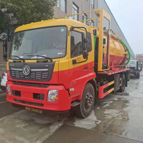 东风天锦15方清洗吸污车  管道疏通车 抽泥浆车 价格可分期