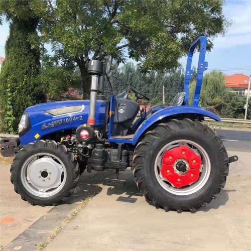 泰鸿1004农用四轮拖拉机 大型四驱多功能耕地机