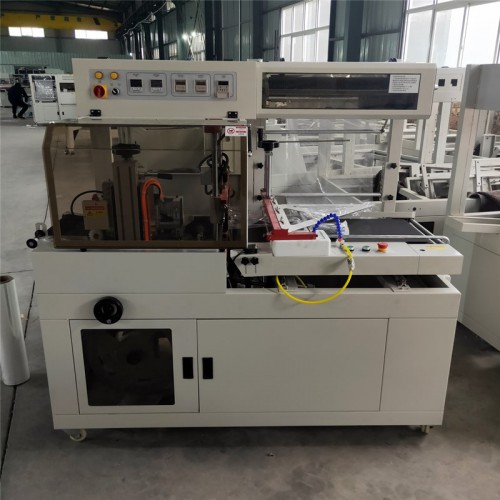 医疗绑带热收缩机 全自动边封式封切收缩包装机