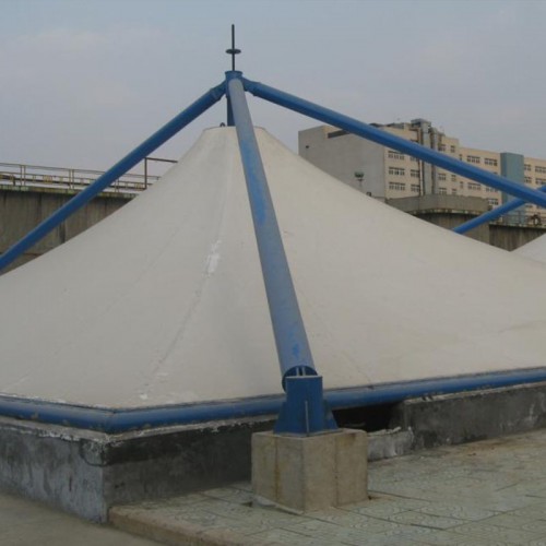 膜结构污水池加盖