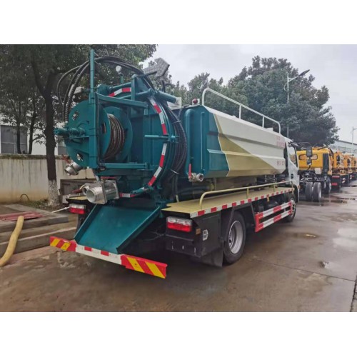 陕西9方清洗吸污车 抽粪车 抽泥浆车 下水道疏通车 厂家直销