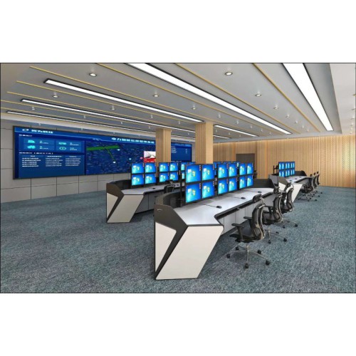智慧指挥中心控制台 城市大脑指挥大厅操作台 监控台 调度台