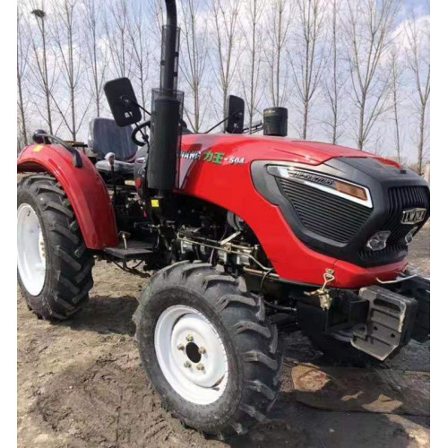 力王504农用四轮拖拉机 中型四驱耕地犁地机 直补价