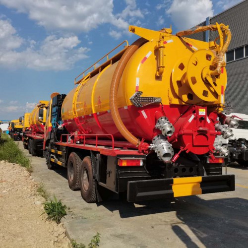 广州22方东风天龙吸污车 抽泥浆车 下水道疏通车 两用车