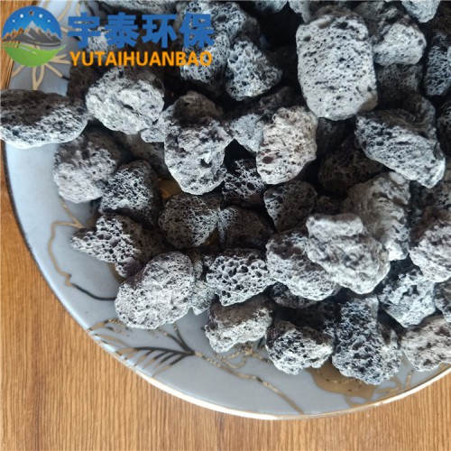 火山岩生物滤料工厂 污水处理厂水质净化 填料规格齐全