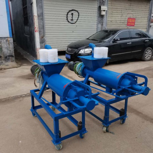 挤压机粪便干湿分离机 污水处理挤压机 鸡粪脱水固液分离机