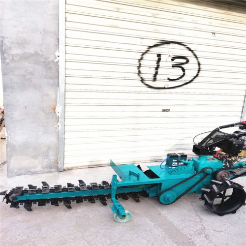 挖沟机 链式开沟机 道路埋线开沟机 工程开沟机