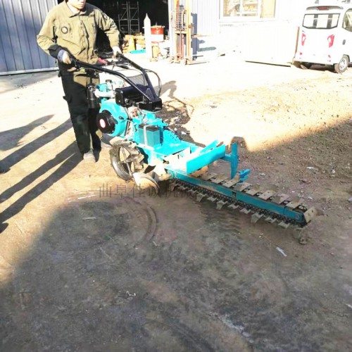 挖沟机 农田灌溉水渠开沟机 链条式开沟机路沿石开沟机