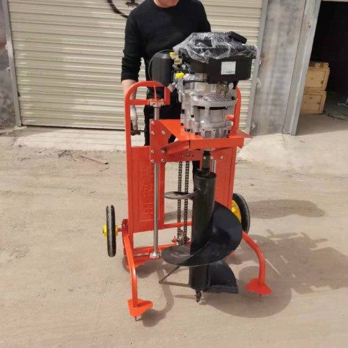 挖坑机 小型挖坑机 大棚打眼效率高