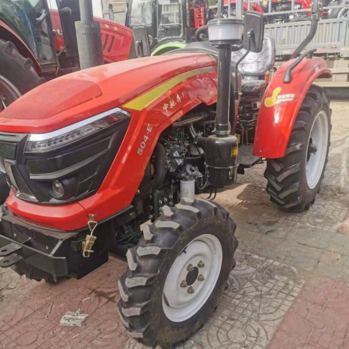 奔野504农用四轮拖拉机  强压多路阀 中型四驱耕地机