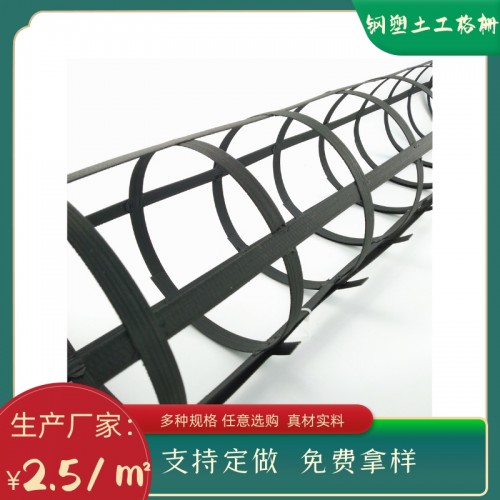 钢塑土工格栅