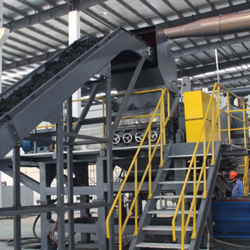 轮胎破碎机 废旧轮胎处理设备