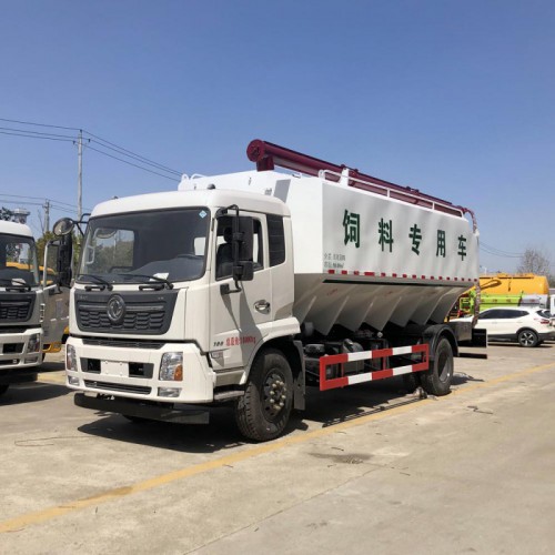 饲料车 15方散装饲料运输车