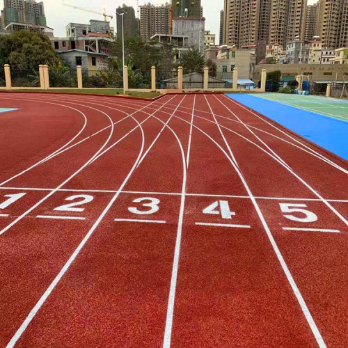混合型塑胶跑道  操场塑胶跑道生产厂家