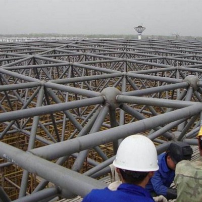 焊接球网架 螺栓球网架 管桁架加工制作