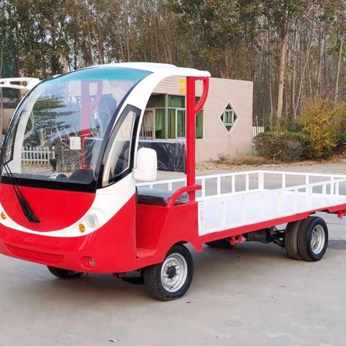 电动货车四轮载重王  货物转运周转车  大中小型平板车