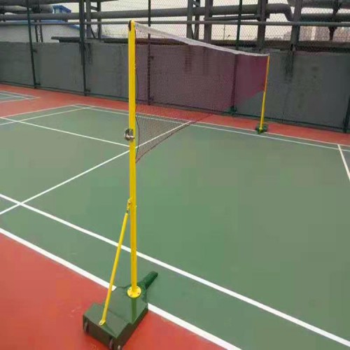 室内外羽毛球柱 移动式铸铁羽毛球柱