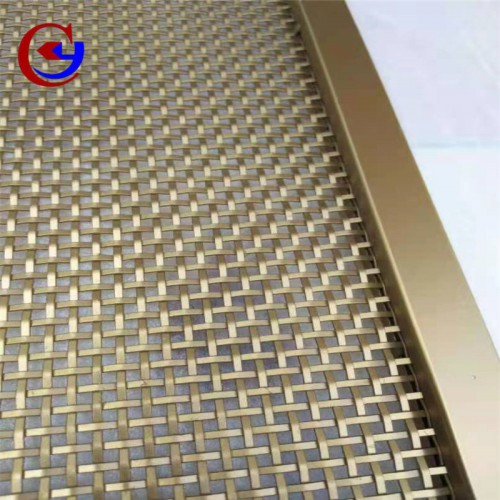 金属装饰网 创宇 304不锈钢装饰网 金属编织网