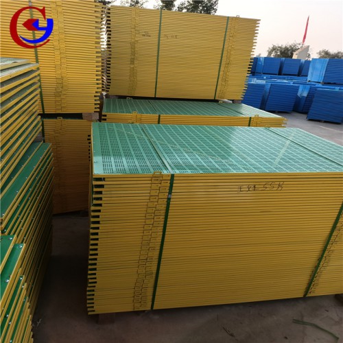 冲孔钢板网 工地钢板外围网 工地外架网 钢板网